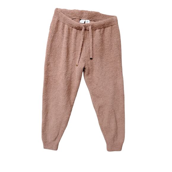 Cupcakes and Cashmere Teddy Jogger Set Size Medium Dusty Rose Long Sleeve - Picture 4 of 9